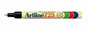 Artline marker 725 superjemný 0,4 čierny